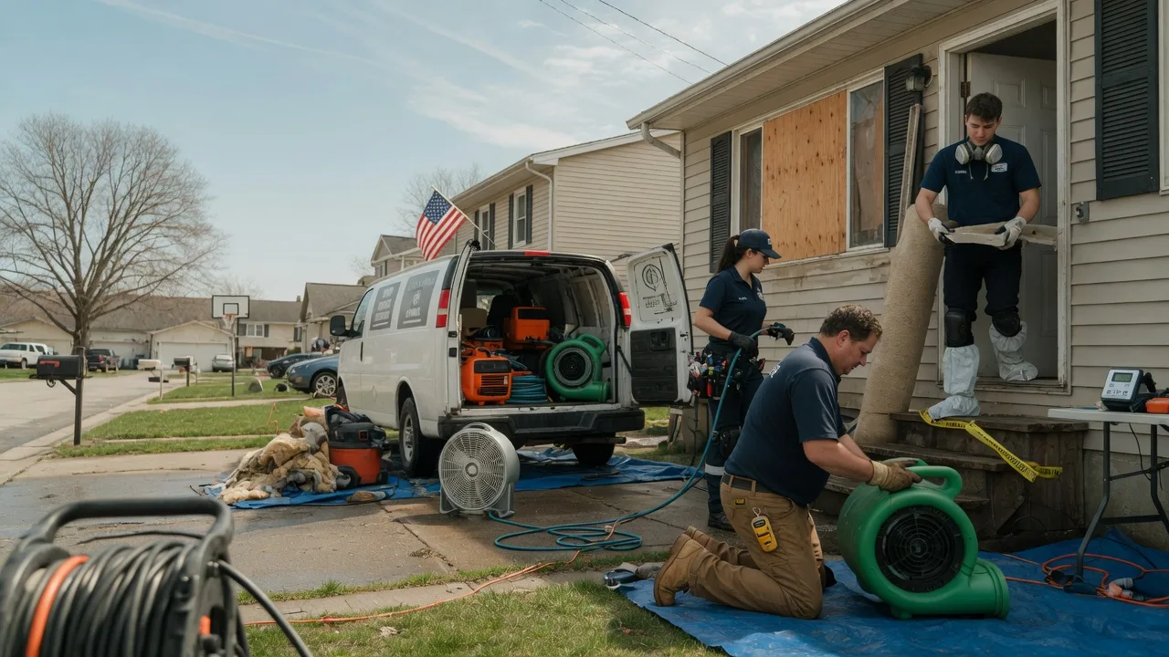 Water Damage Restoration in Yorkville, OH near me